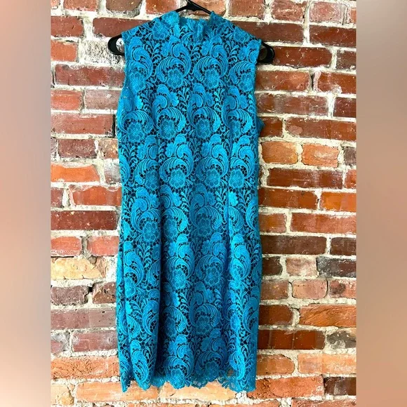 white christmas dresses Turquoise Ripple Short/Mini Dress XXS main image 1